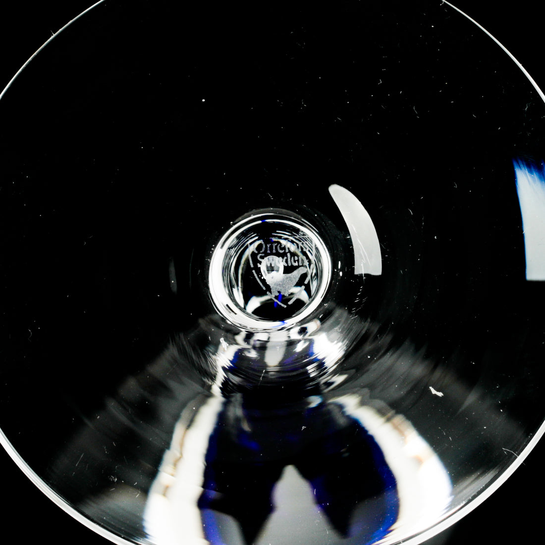 ORREFPRS Intermezzo Blue Red Wine Glasses Set Of 6