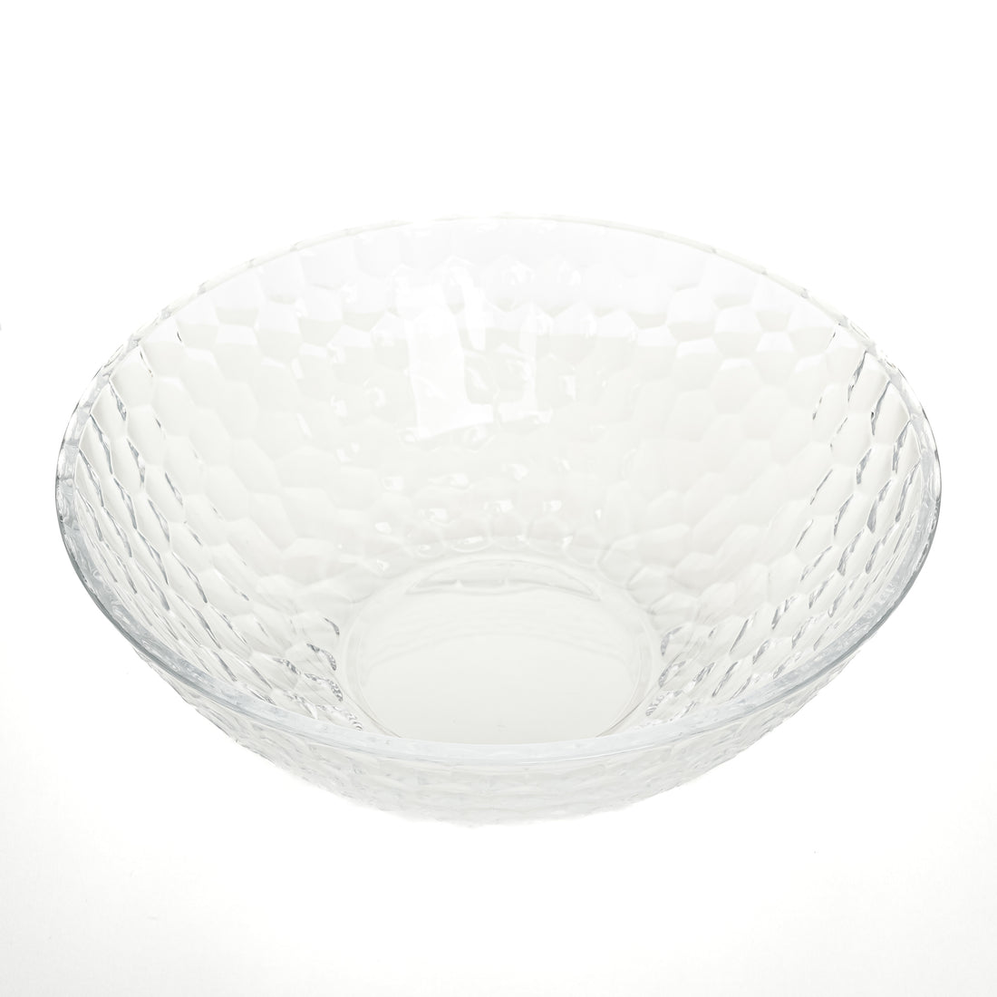 TIFFANY & CO Honeycomb Crystal Bowl