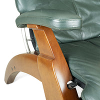 HUMAN TOUCH Perfect Chair PC-420  Green Leather Recliner