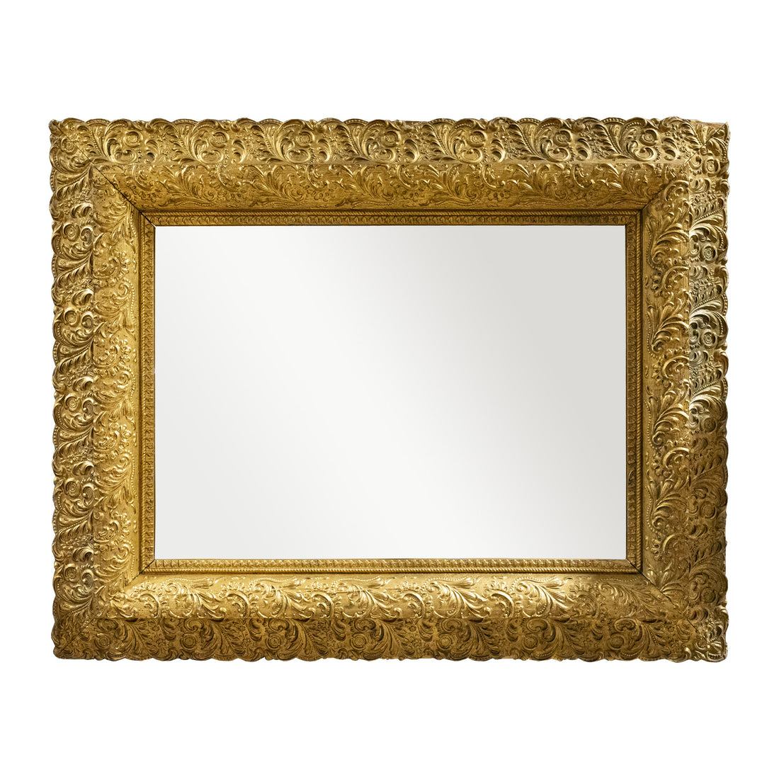 Vintage Gold Finish Victorian Style Mirror