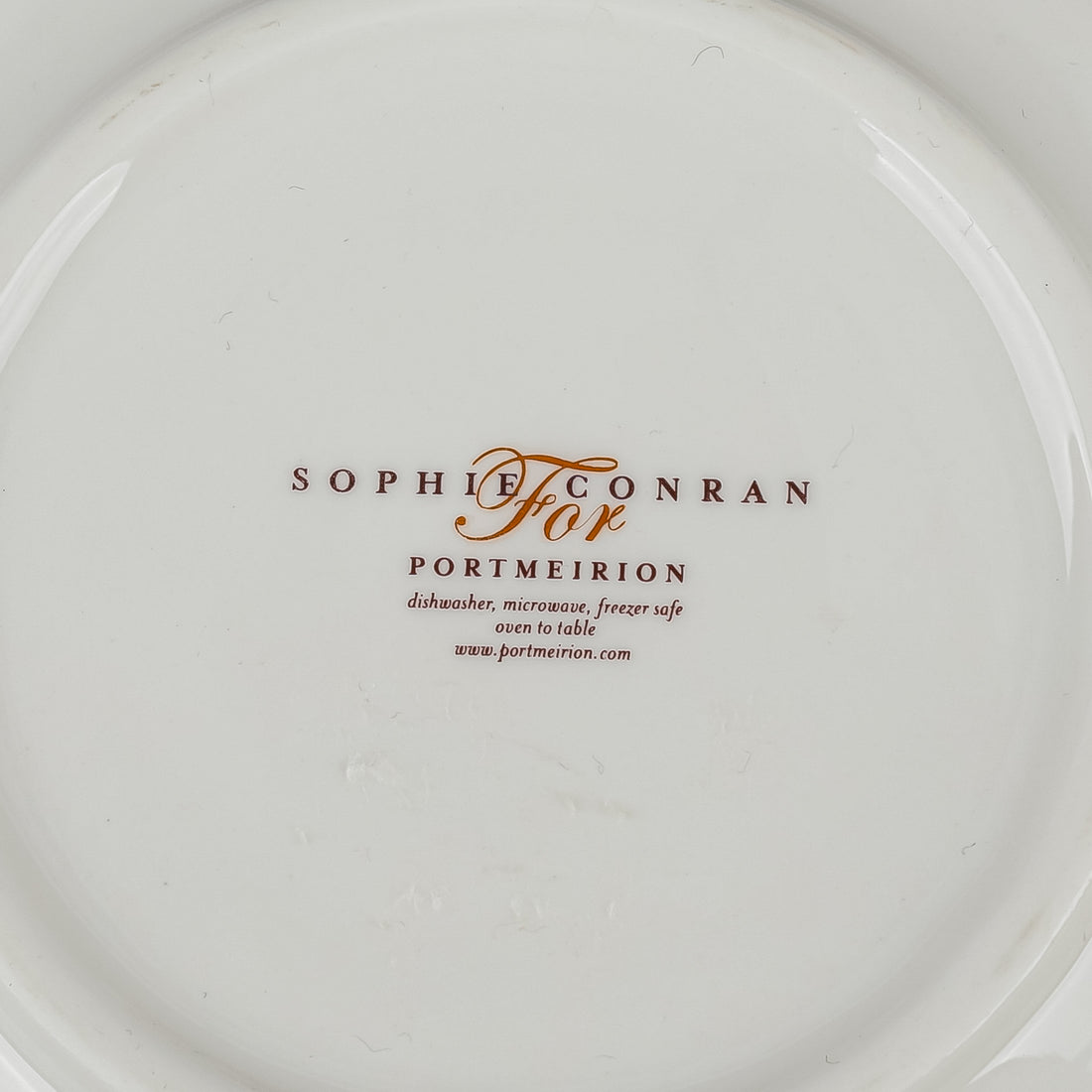 SOPHIE CONRAN FOR PORTMEIRION Cup & Saucer-Set of 4
