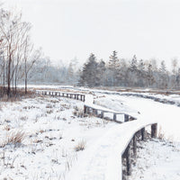 Joy Biddle (American 1928-2007) "Marsh Walk"