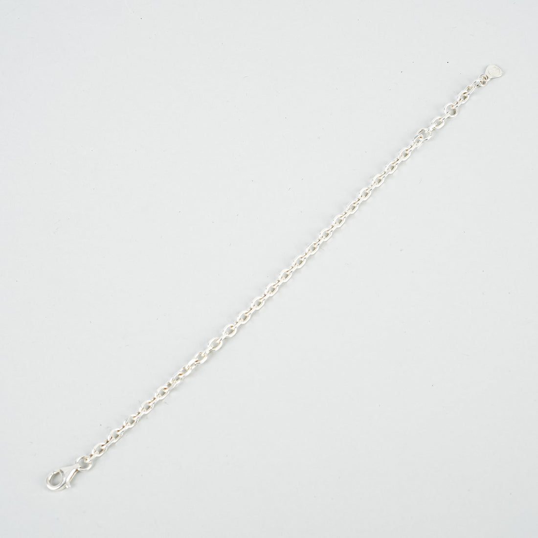 DANIELLA  DRAPER Sterling Oxford Chain Bracelet