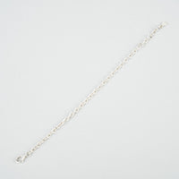 DANIELLA  DRAPER Sterling Oxford Chain Bracelet