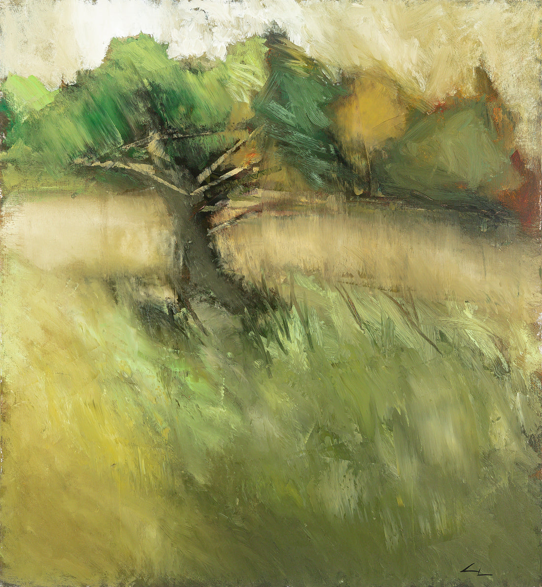 Chris Langstroth (Canadian 1959)     Landscape - Rainy Field