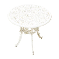 SELETTI Blow by Studio Job Aluminum Patio Table & 2 Chairs