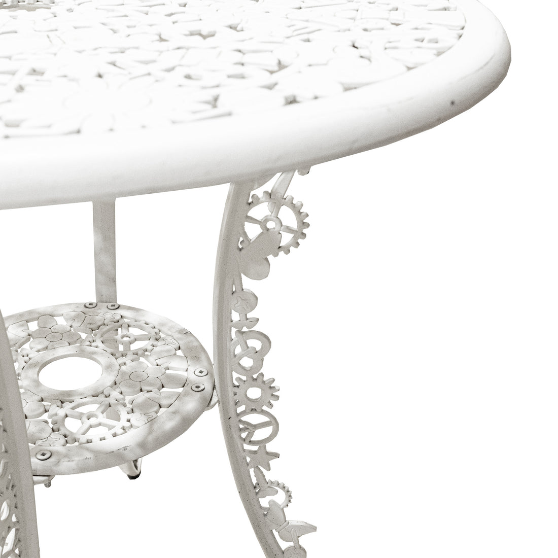 SELETTI Blow by Studio Job Aluminum Patio Table & 2 Chairs