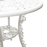 SELETTI Blow by Studio Job Aluminum Patio Table & 2 Chairs