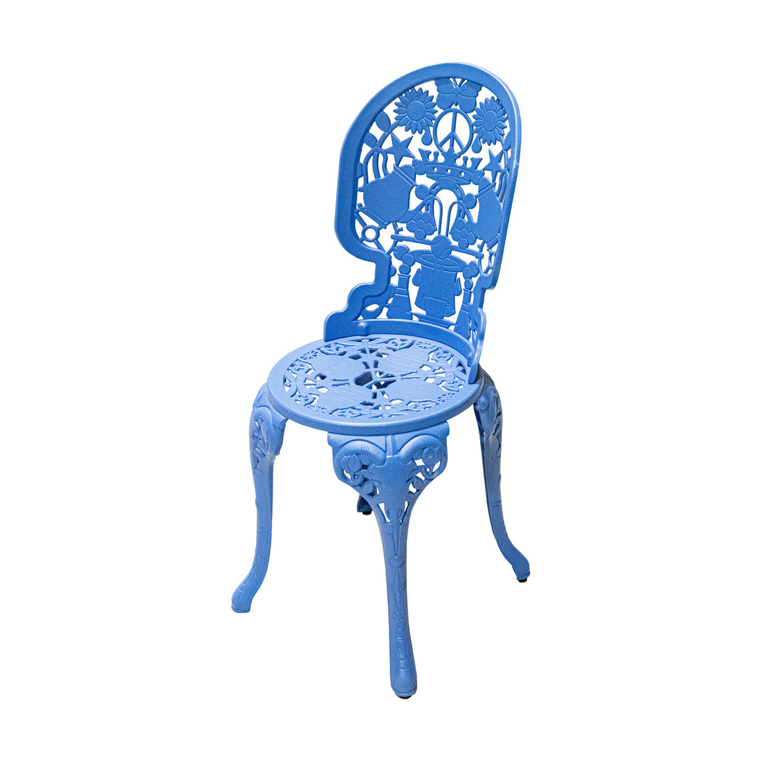 SELETTI Blow by Studio Job Aluminum Patio Table & 2 Chairs