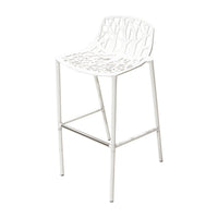 FAST Forest White Bar Stools Set of 3