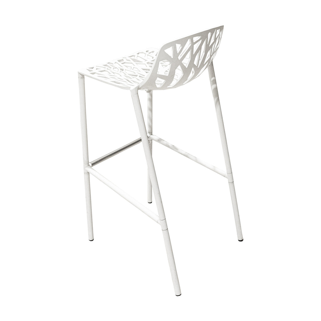 FAST Forest White Bar Stools Set of 3