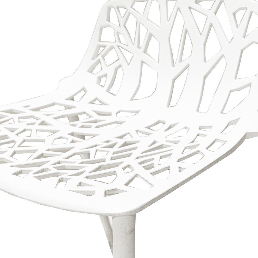 FAST Forest White Bar Stools Set of 3