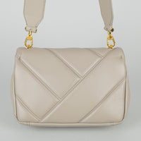 BVLGARI Grey "Serpenti Cabochon" Crossbody Handbag