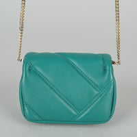 BVLGARI Green "Serpenti Cabochon" Micro Handbag
