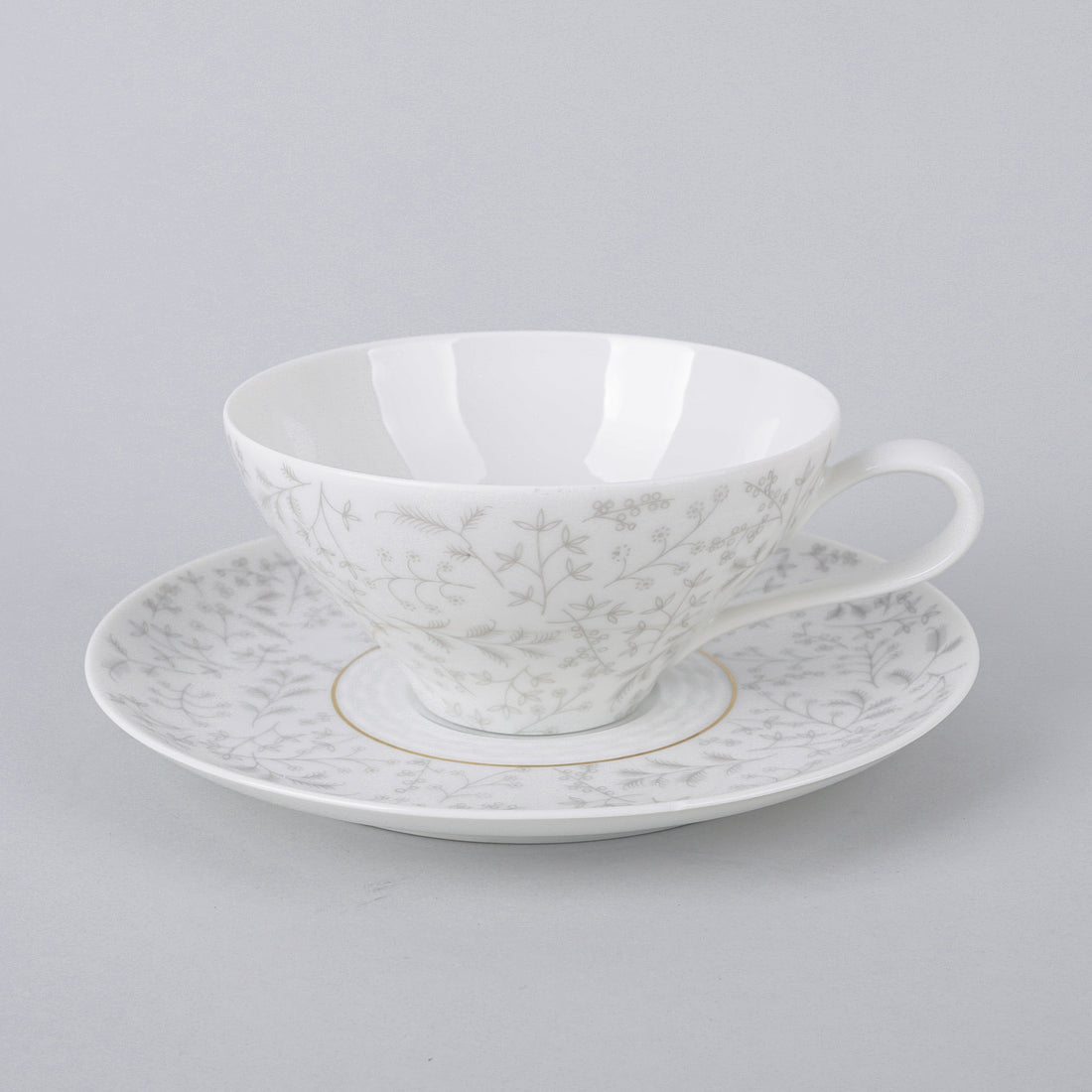 CONTINENTAL CHINA Raymond Loewy GRAY FERN 50 Pieces