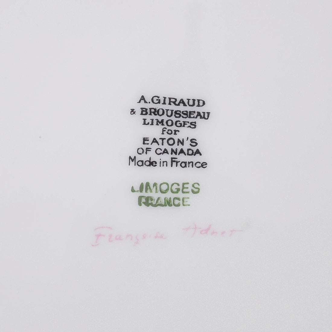 A.GIRAUD & BROUSSEAU Francoise Adnet CORAL 73 Pieces