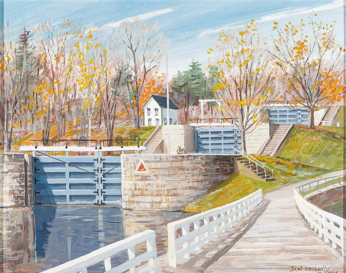 Don Connolly (Canadian 1931-2023) "Lower Locks-Jones Falls"