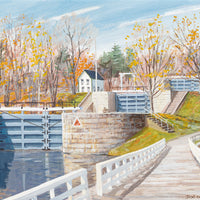 Don Connolly (Canadian 1931-2023) "Lower Locks-Jones Falls"