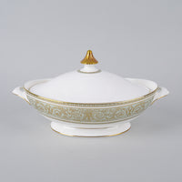 ROYAL DOULTON English Renaissance H4972 Oval Covered Serving Dish