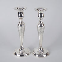 CHARLES S GREEN & CO Sterling Candlesticks Set of 2