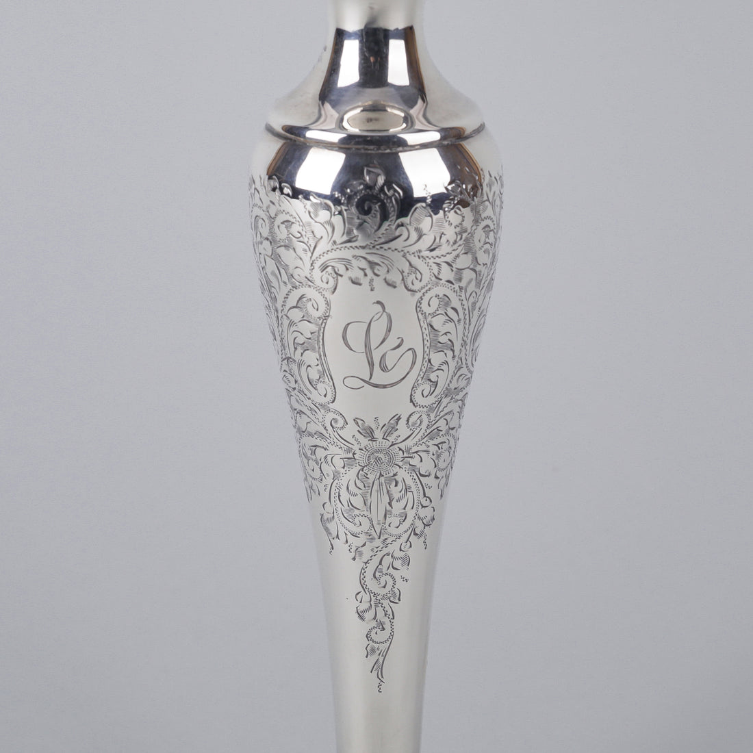 CHARLES S GREEN & CO Sterling Candlesticks Set of 2