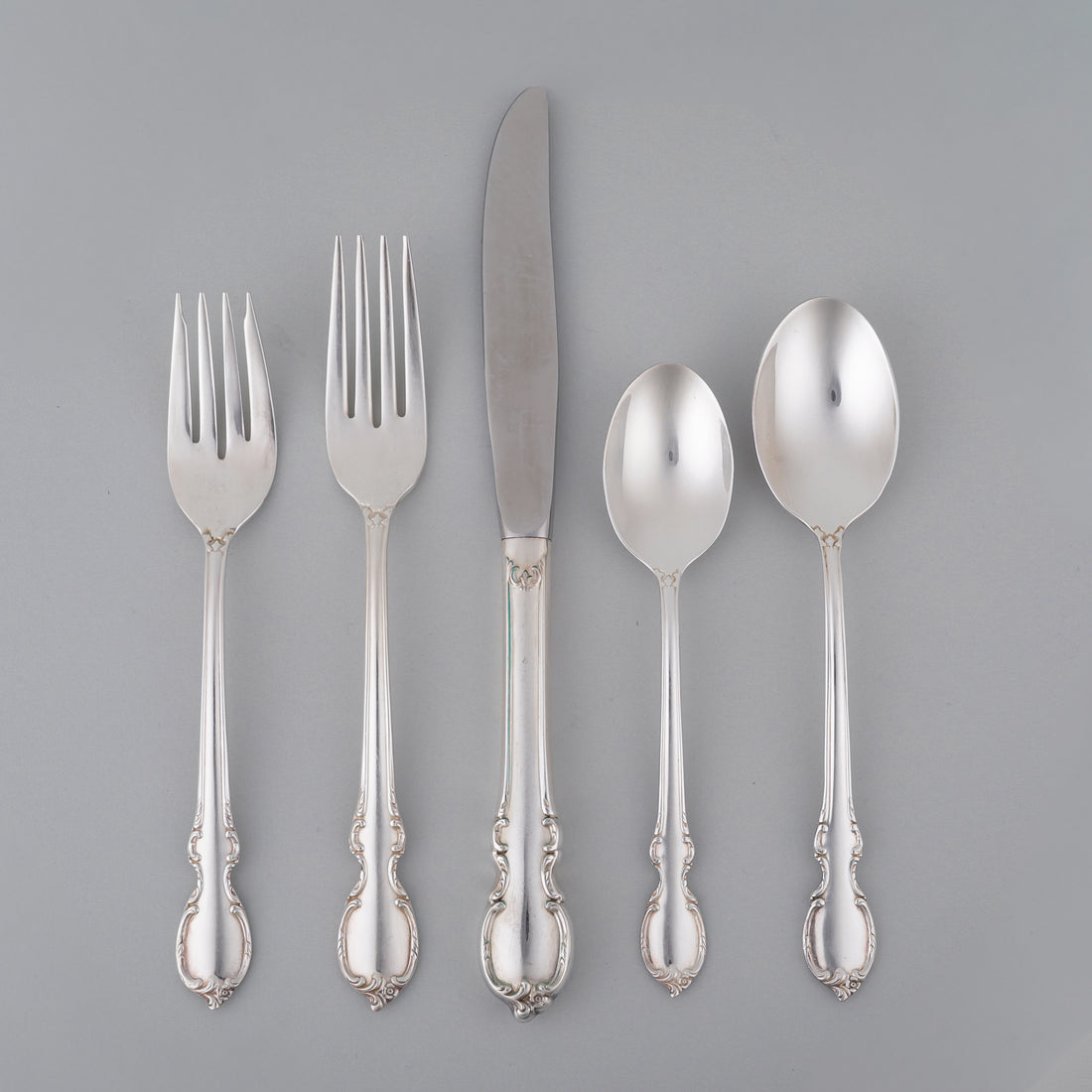 1847 ROGERS BROS Reflection Silver Plate Flatware 8 Place Settings Plus Extras