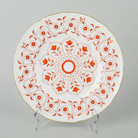 ROYAL CROWN DERBY Rougemont A1107 Dinner Plates Set of 8