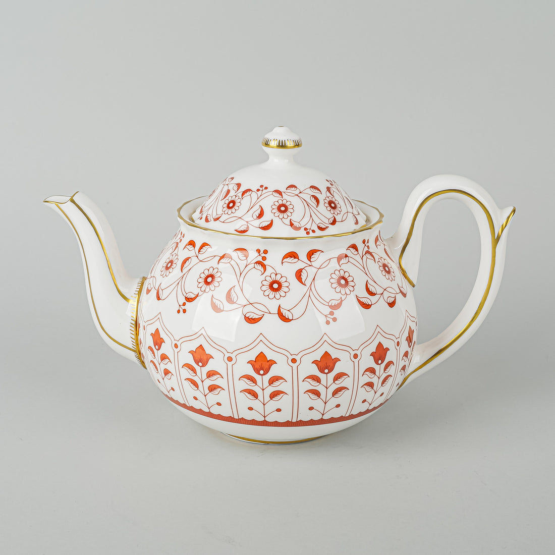 ROYAL CROWN DERBY Rougemont A1107 Teapot w/Lid