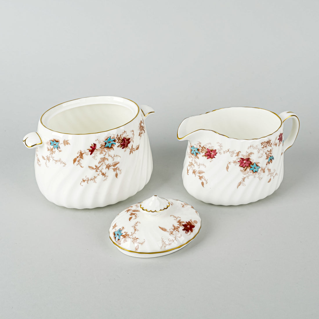 MINTON Ancestral S376 Tea Service 5 Pieces