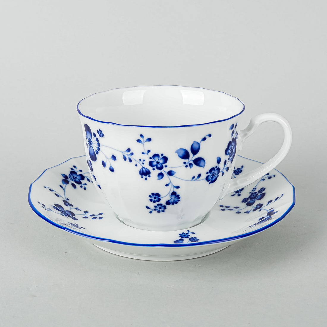 NORITAKE Elegance In Blue 10 Place Settings Plus Extras