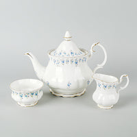 ROYAL ALBERT Memory Lane Tea Service 4 Pieces