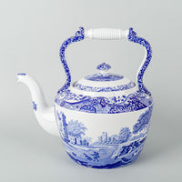 SPODE Blue Italian Oversize Teapot/Kettle w/Lid