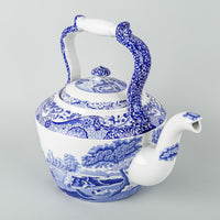 SPODE Blue Italian Oversize Teapot/Kettle w/Lid