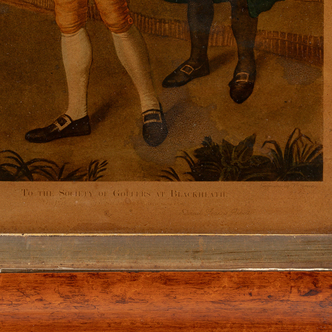 After LF Abbott "To The Society of Golfers At Blackheath"