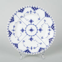 ROYAL COPENHAGEN Vintage Blue Fluted Full Lace Plate