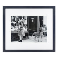 WILLIAM STAFFORD Collection Framed Print "Cheetah Who Shops"