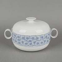 ROSENTHAL Duo Harmonic Blue Covered Serving Dish