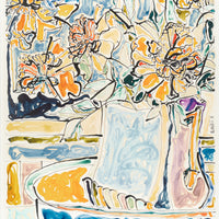 Lyn Westfall (Canadian 20th C.) Untitled Still Life With Flowers