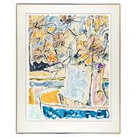 Lyn Westfall (Canadian 20th C.) Untitled Still Life With Flowers