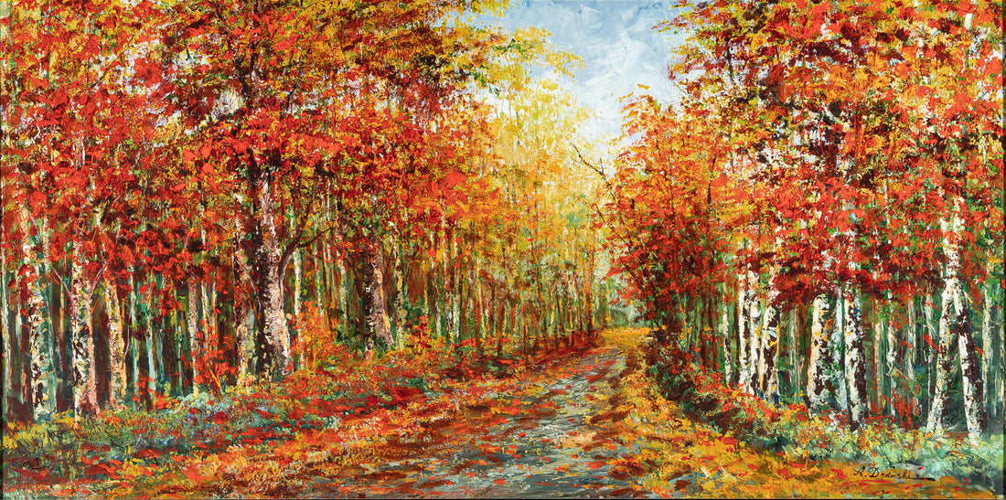 Aby Dadashi (Iranian-Canadian 1958) Untitled Autumn Landscape