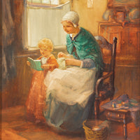 Francis Van Vreeland (American 1879-1954) Woman And Child