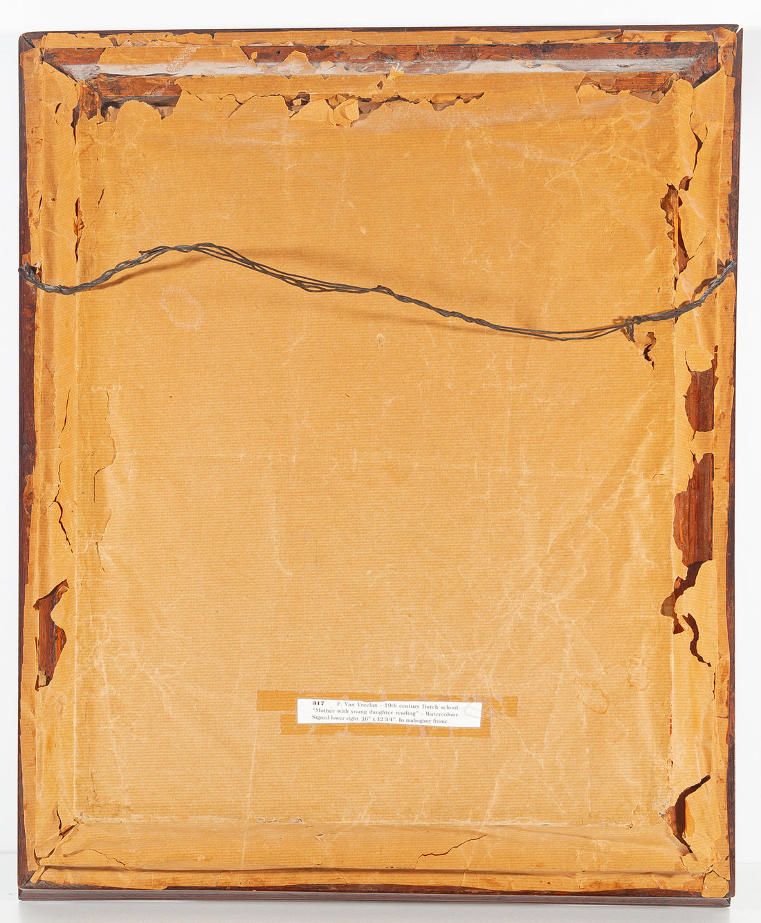 Francis Van Vreeland (American 1879-1954) Woman And Child