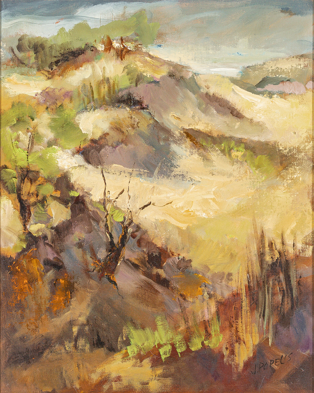 Julijs Popelis (Latvian Canadian 1914) "Dunes"