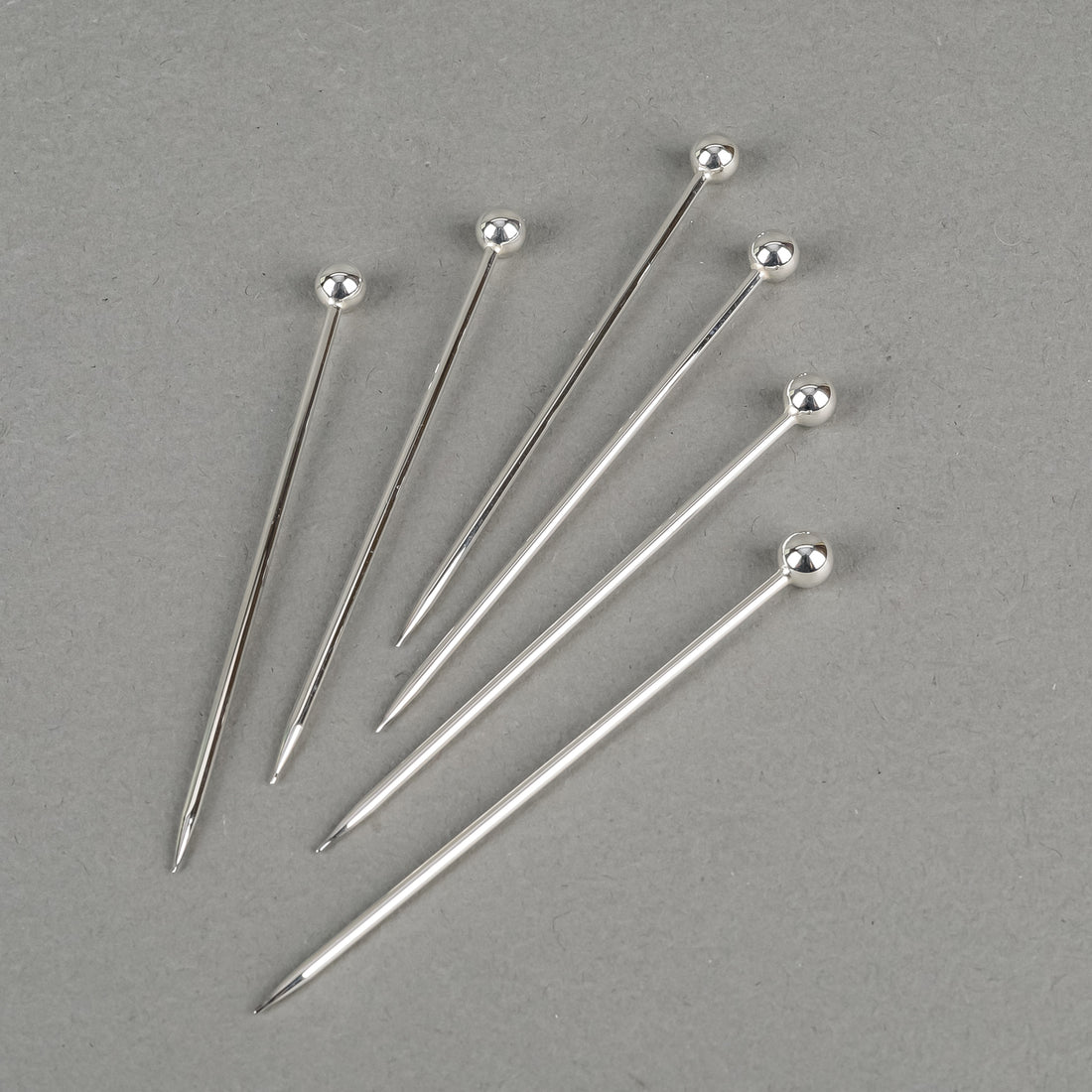 ERCUIS Silverplate Cocktail Picks Set Of 6