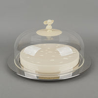 ALESSI Michael Graves MG Cheese Board And Dome 3 Pieces