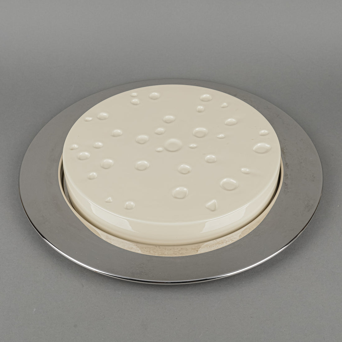 ALESSI Michael Graves MG Cheese Board And Dome 3 Pieces