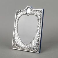 JR 925 INC Sterling Silver Heart Frame for 5.5"x4" Picture