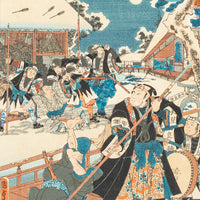 Utagawa Kunisada II (Japanese 1823-1880) Ukio-e Woodblock