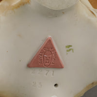 ROYAL DUX Art Nouveau Figural Pocket Cup, Sweet Meat Stand