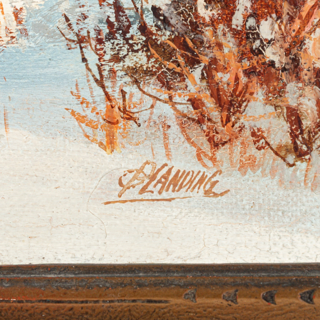 Otto Planding (Canadian 1857-1967) Untitled Winter Landscape